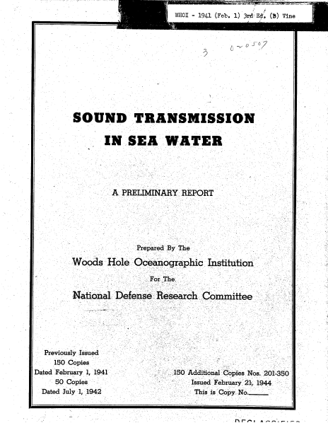 Sounds in the Sea From Ocean Acoustics to Acoustical Oceanography